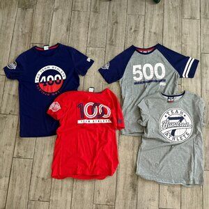 4 New F45 Training Milestone Tees Men's Medium